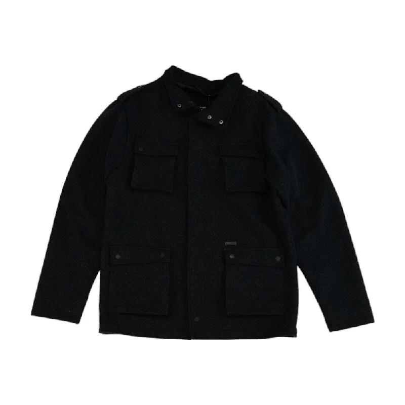 Black Solid Coat