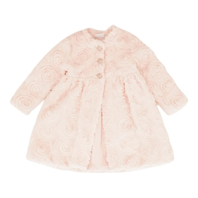 Pink Floral Lightweight Coat