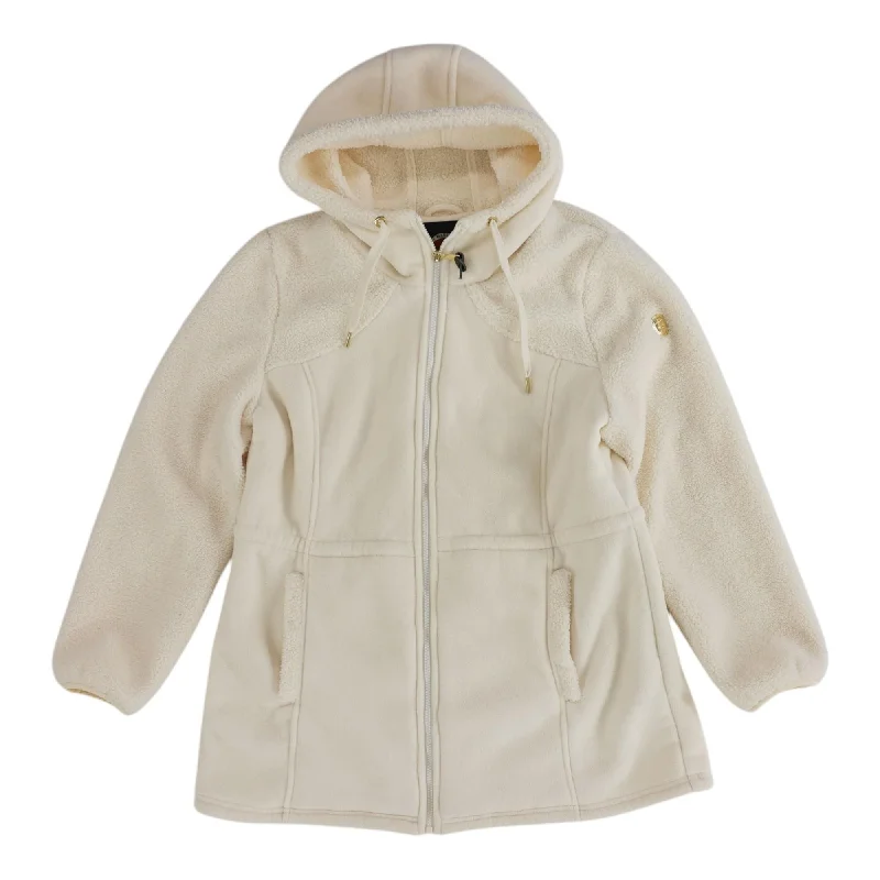 Ivory Solid Lightweight Coat