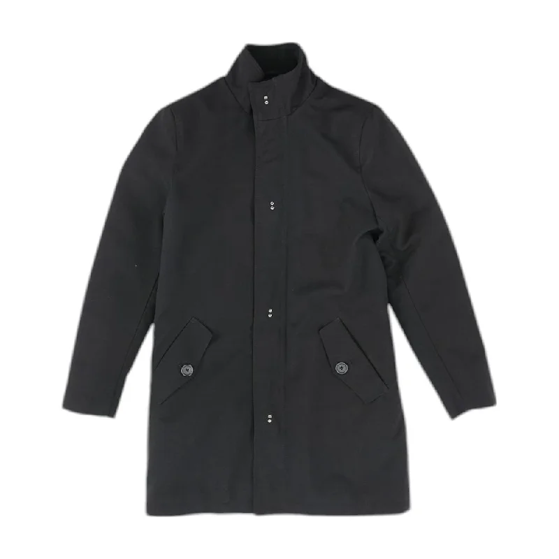 Black Solid Coat