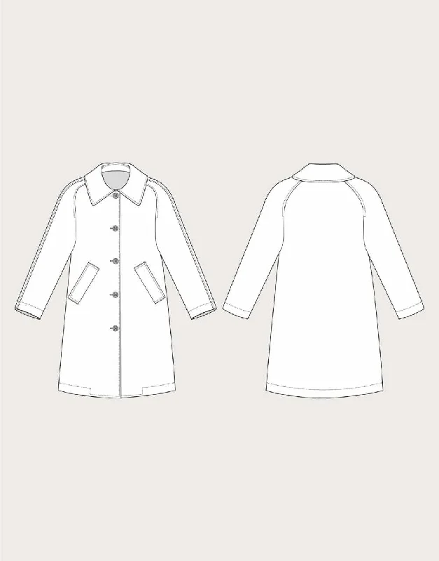 Car Coat Sewing Pattern, The Assembly Line