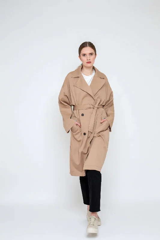Bara Studio Kara Trench Coat - Printed copy shop (+£7.00)