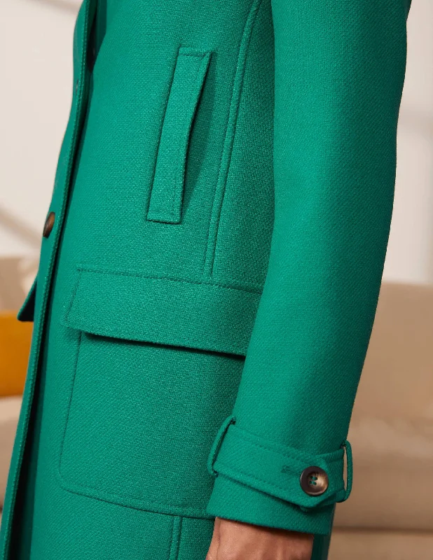 Durham Wool Blend Coat-Wild Meadow