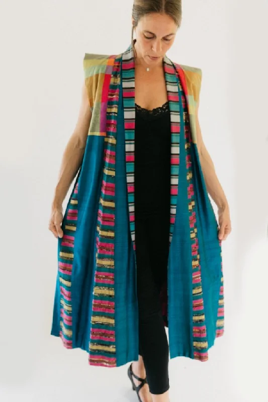 Folkwear 118 Tibetan Panel Coat - Printed copy shop (+£7.00)