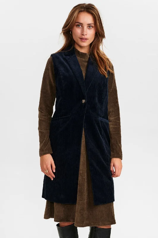 NICHENOA WAISTCOAT - Dark Sapphire
