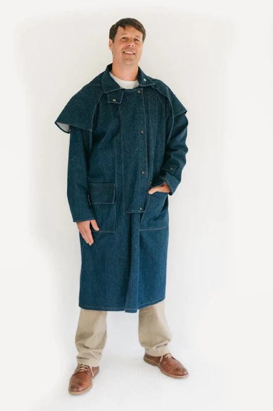 Folkwear 137 Unisex Australian Drover's Coat - Printed copy shop (+£7.00)