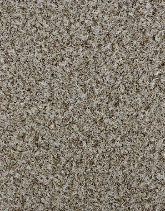 Brown Bouclé Melange Coating Fabric