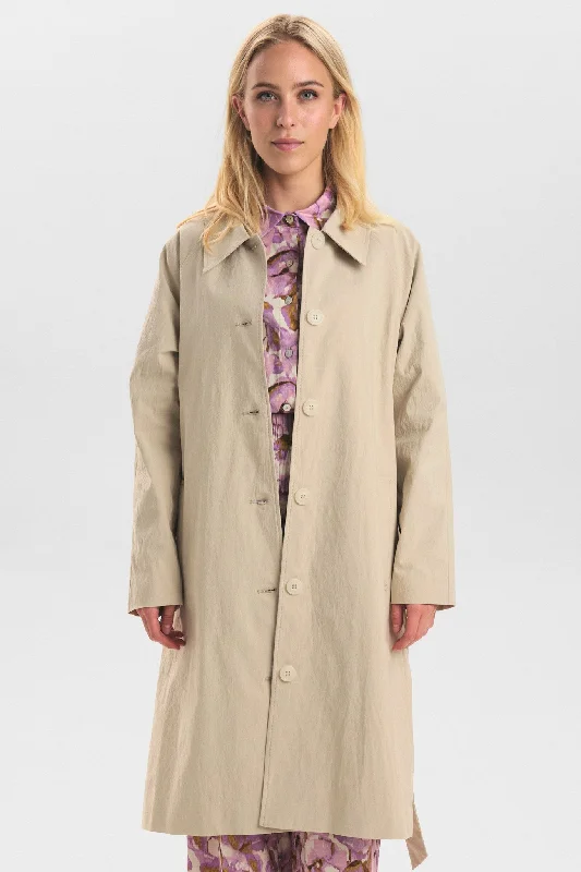 NUELLA COAT - Hummus