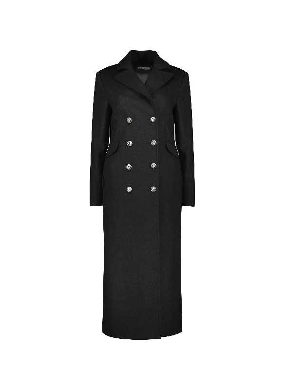 Pre-Loved Inge Wool Blend Long Coat