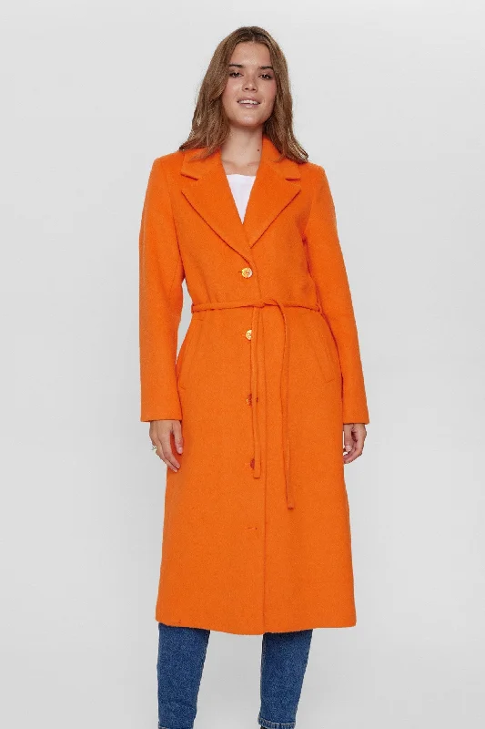 NUGRY COAT - Red Orange