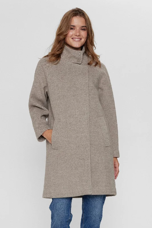 NULIBBY COAT - Chicory Coffee