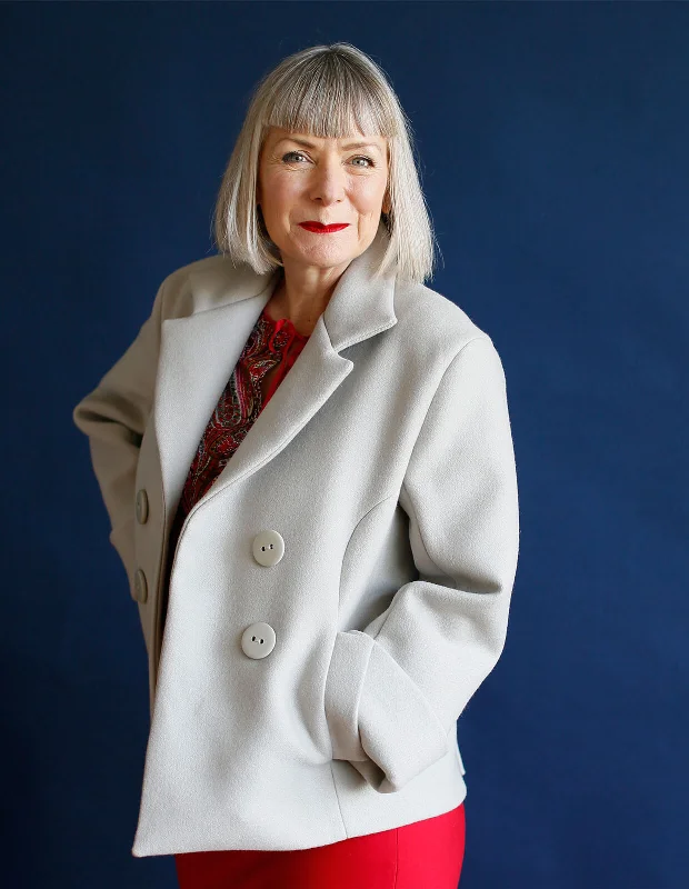 The Maker's Atelier Pea Coat - Printed copy shop (+£7.00)