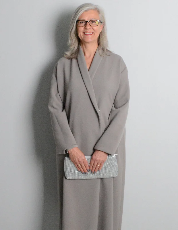 The Maker's Atelier Shawl Collar Coat - Printed copy shop (+£7.00)