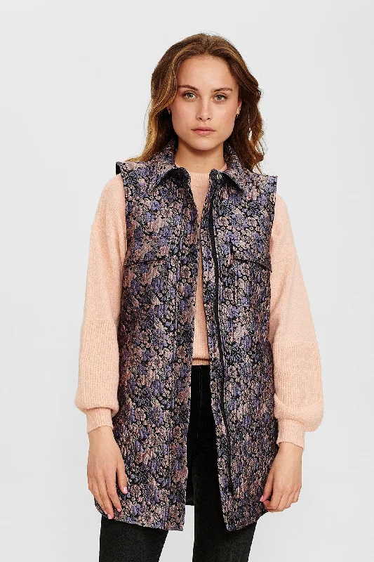 NUCINDA WAISTCOAT - Caviar