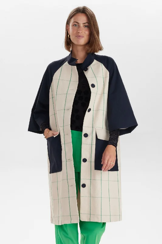 NUELLAMARIE COAT - Dark Sapphire