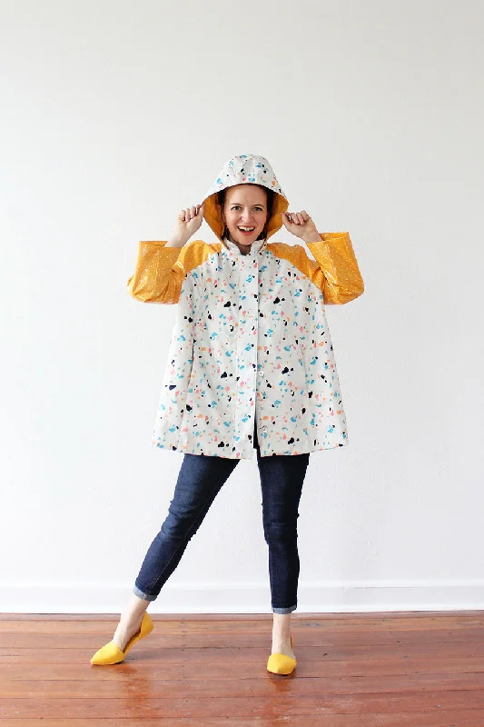 Amy Nicole Whitney Raincoat - Printed copy shop SIZES 0 - 14 (+£7.00)