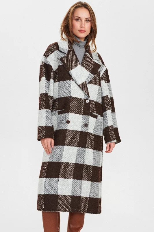 NUCLARA COAT - Chocolate Chip Melange