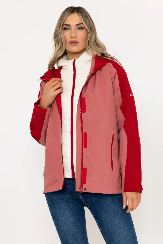 Pink & Cream 3 in 1 Multiway Jacket