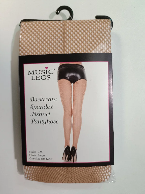 Clearance - Nude Fishnet Tights
