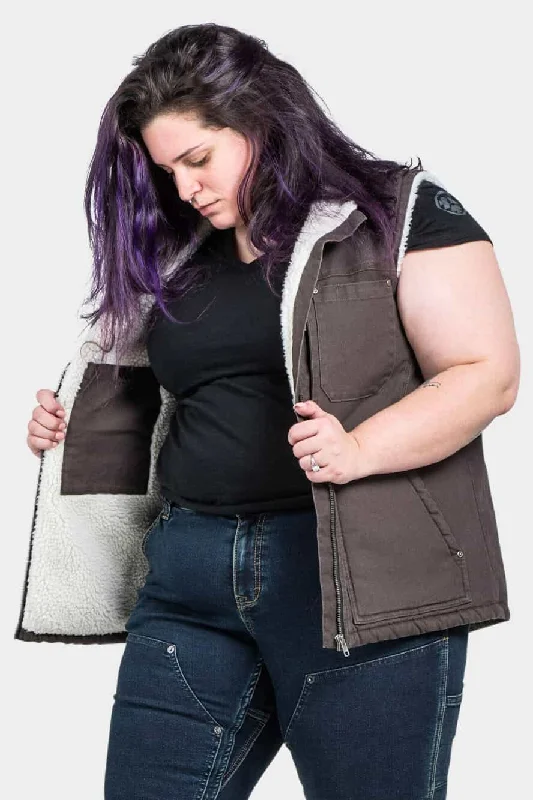 Old School Work Vest in Kodiak Brown