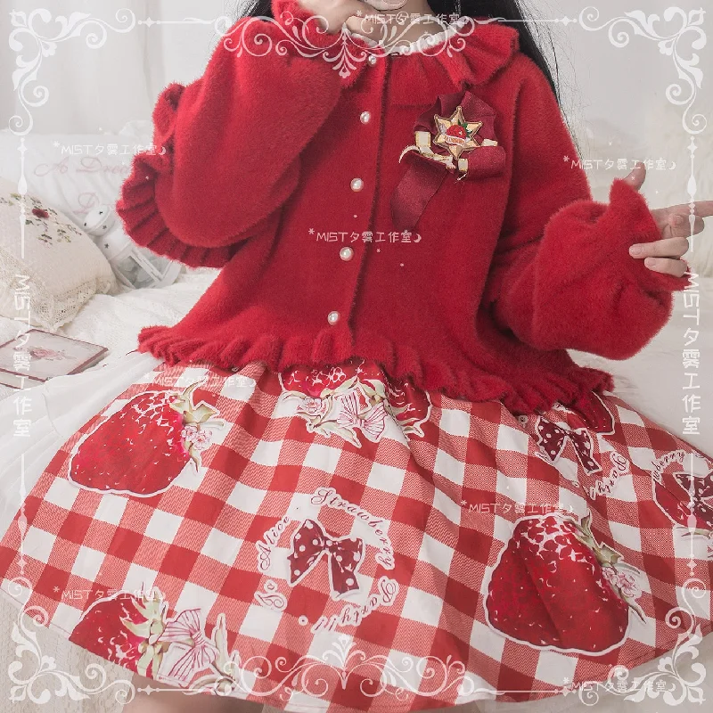 red (with orange)