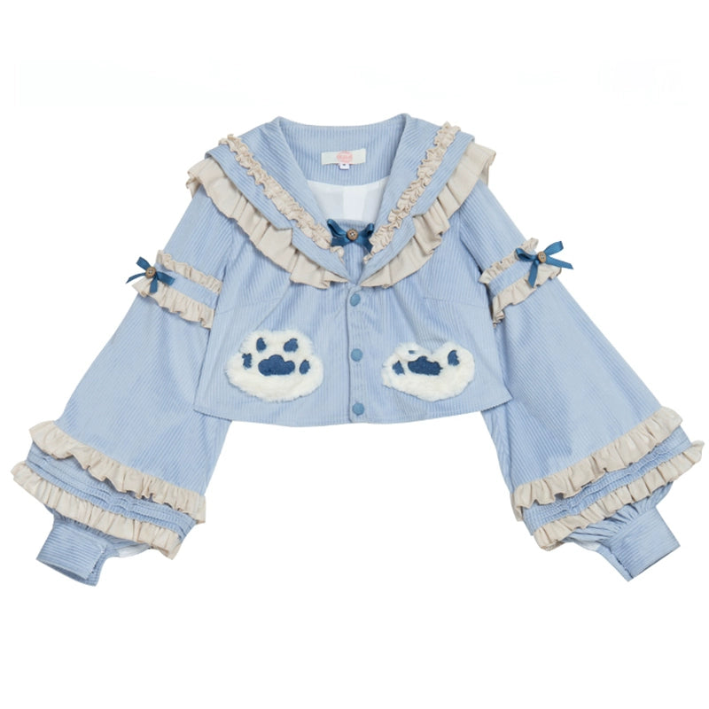 Long sleeve coat only (with 3 detachable bows)