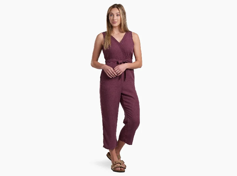 Women's Fresco Jumpsuit - Wine