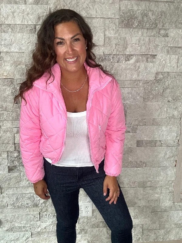 Barbie Girl Puffer Jacket (S-XL)