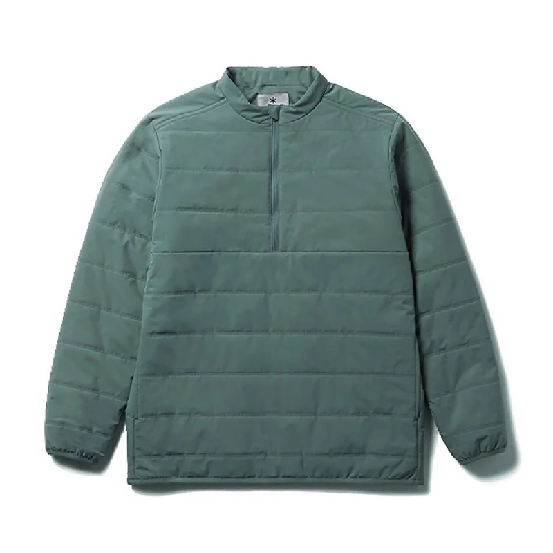 Flexible Insulated Half Zip Pullover