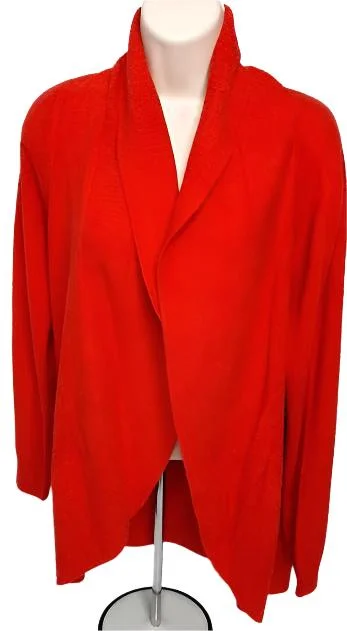 Sweater-Cardigan-Ruby Red-Women's-M43108km