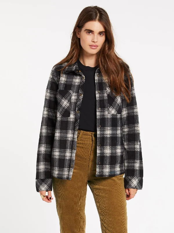 Plaid Dreams Jkt - SAND