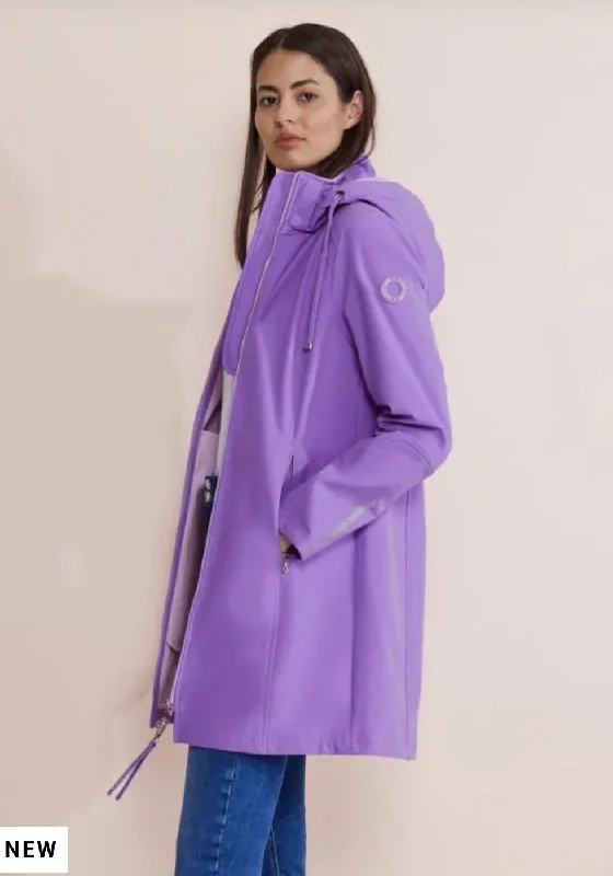 Street One Soft shell Water resistant Coat 201913 Lilac