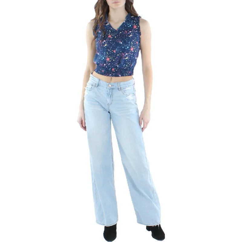 Aqua Girls Chiffon Pullover Top
