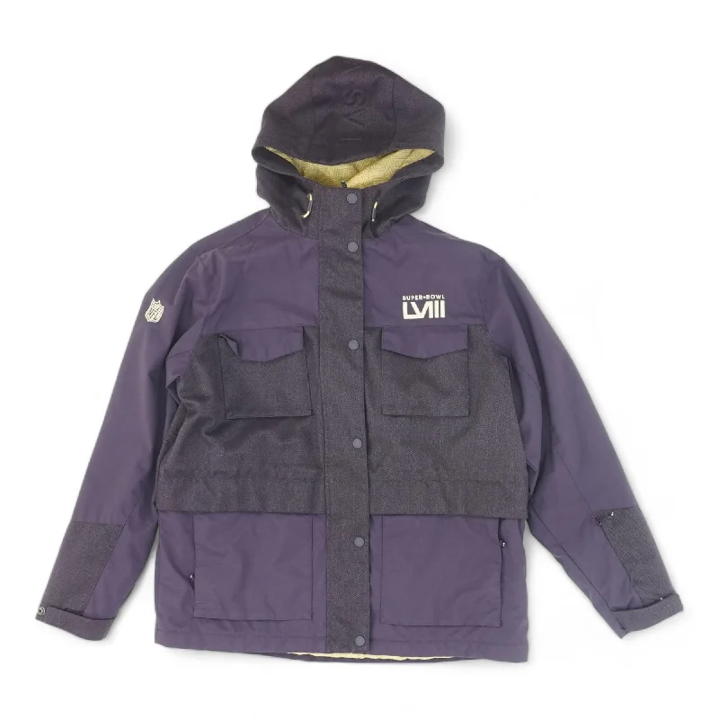 Purple Solid Super Bowl LVIII Coat