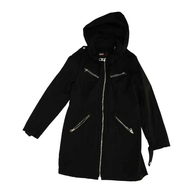 Black Solid Coat