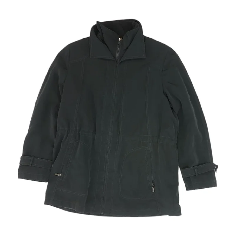 Black Solid Coat