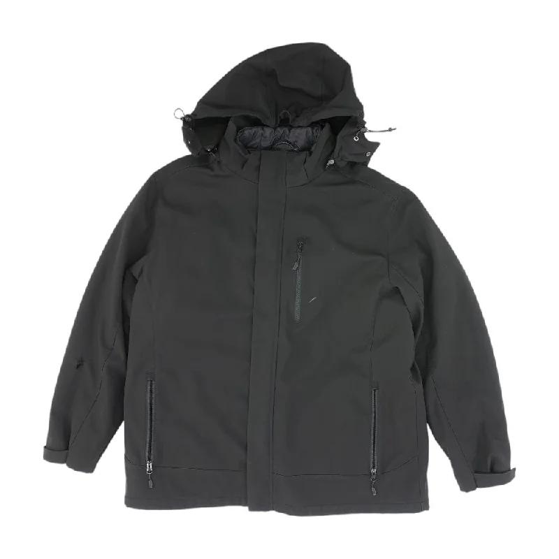 Black Solid Coat
