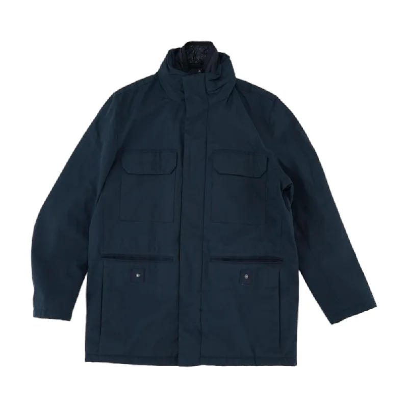 Blue Solid Coat