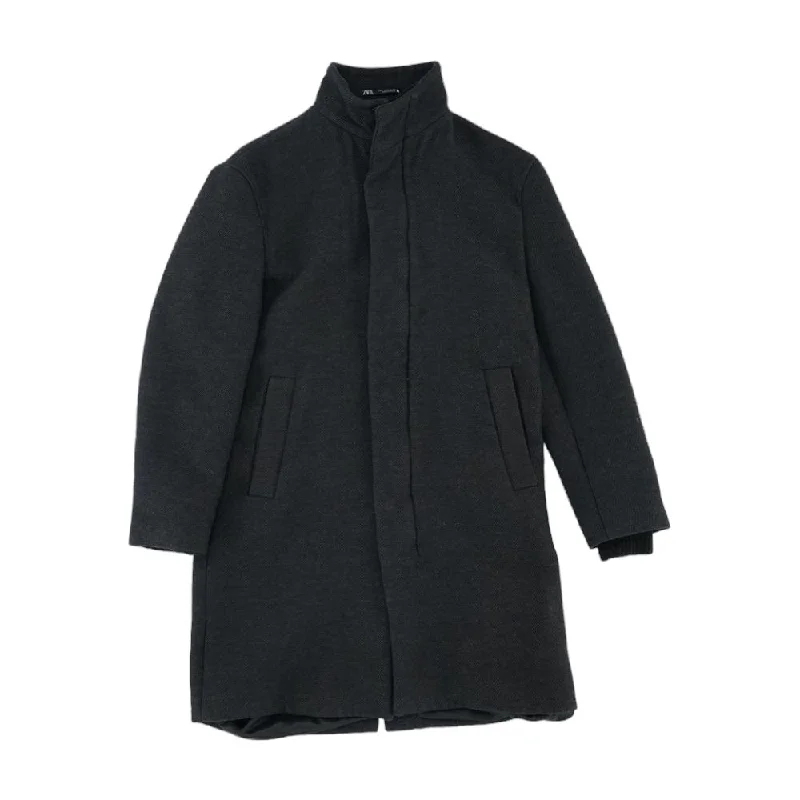 Charcoal Striped Coat