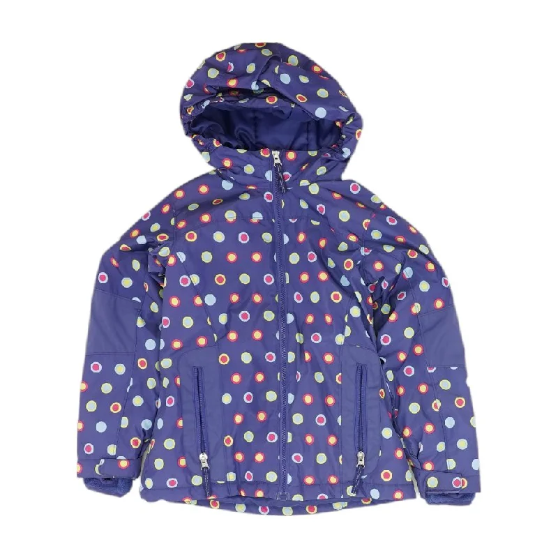 Purple Polka Dot Coat