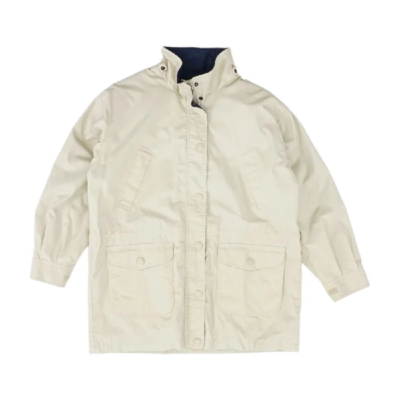 Tan Solid Topcoat Coat