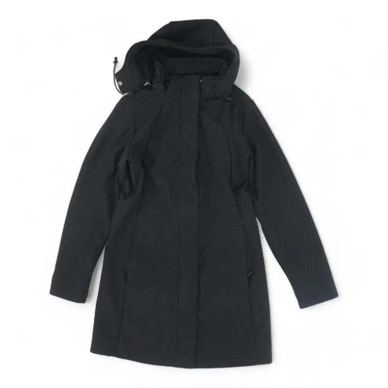 Black Solid Lightweight Coat