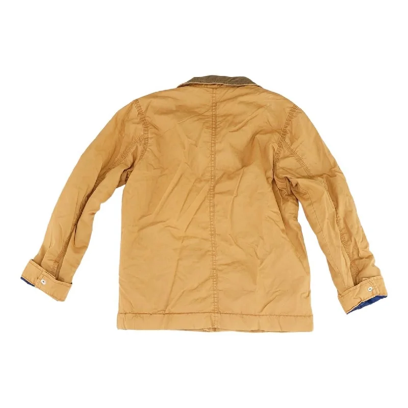 Brown Solid Lightweight Coat