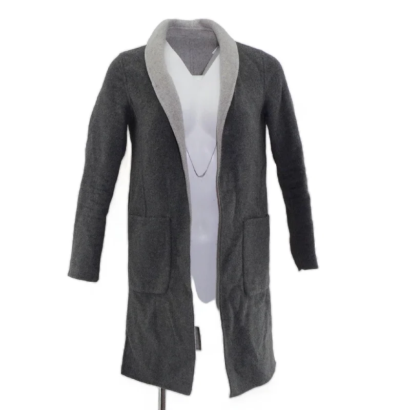 Gray Lightweight Reversible Coat