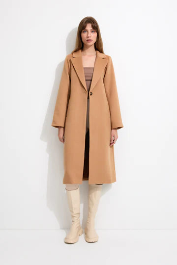 Belle de Jour Coat | Caramel